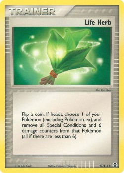 Carte Pokémon: Life Herb