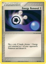 Carte Pokémon: Suppression d'énergie 2