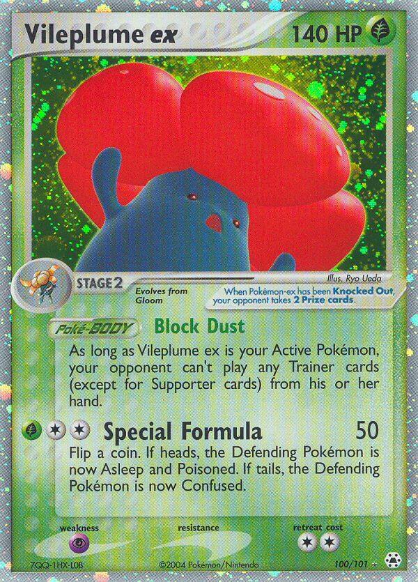 Carte Pokémon: Vileplume ex [Rafflesia ex]