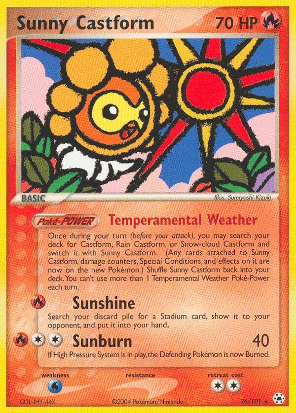 Carte Pokémon: Sunny Castform [Morpheo Soleil]