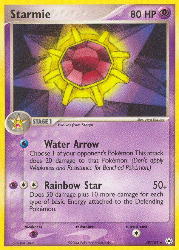 Carte Pokémon: Starmie [Staross]