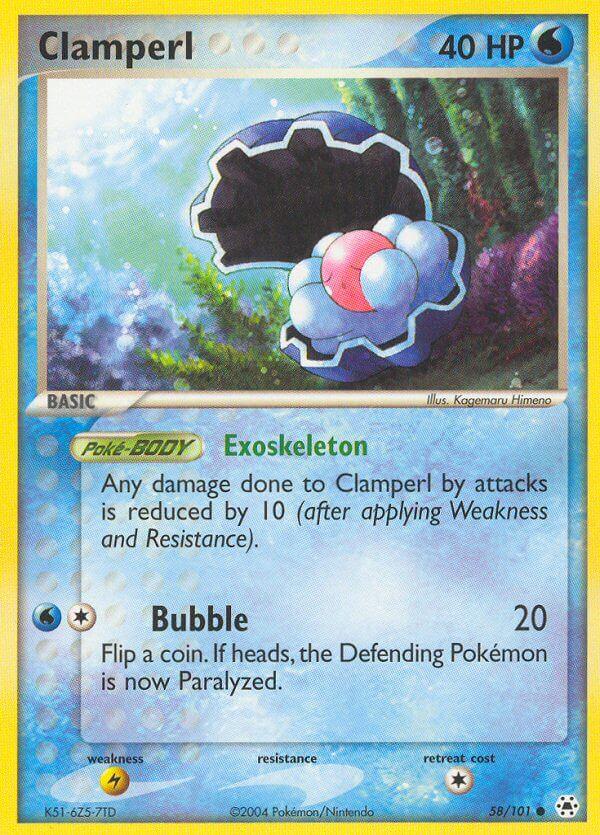 Carte Pokémon: Clamperl [Coquiperl]