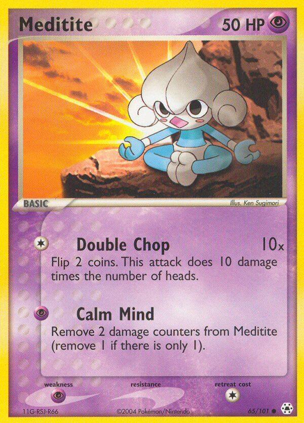 Carte Pokémon: Meditite [Meditikka]