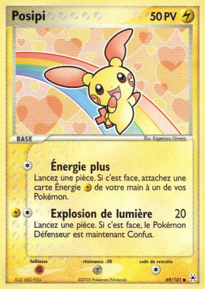 Carte Pokémon: Plusle [Posipi]