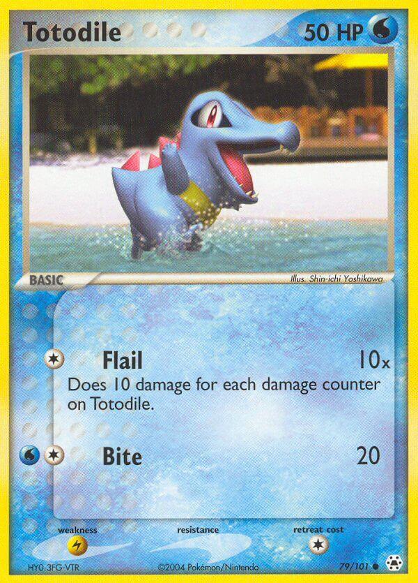 Carte Pokémon: Totodile [Kaiminus]