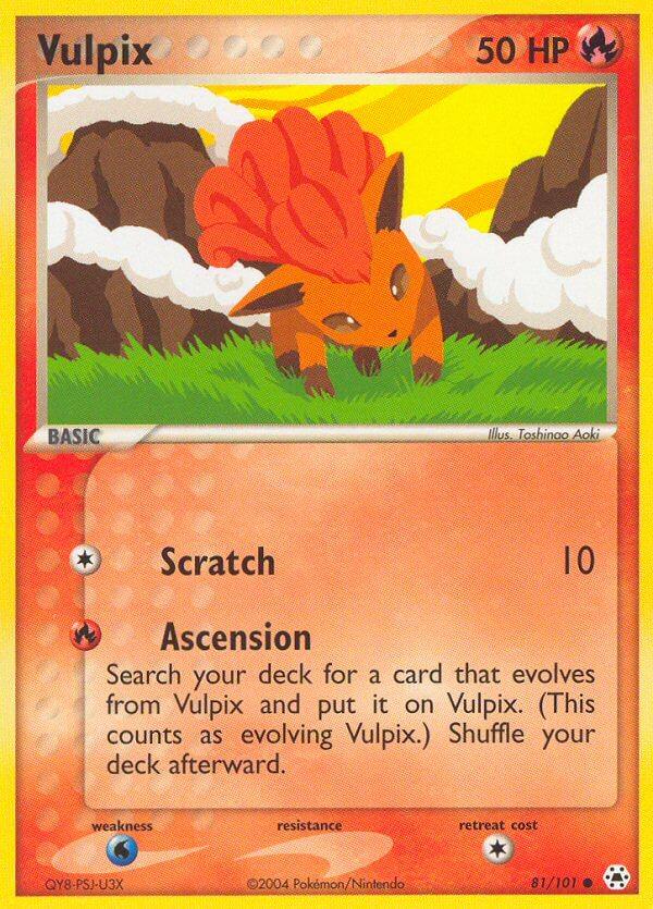 Carte Pokémon: Vulpix [Goupix]