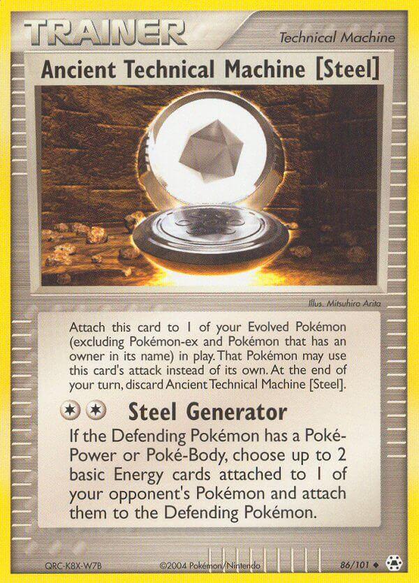 Carte Pokémon: Ancient Technical Machine [Steel] [Machine Technique Ancienne [Acier]]