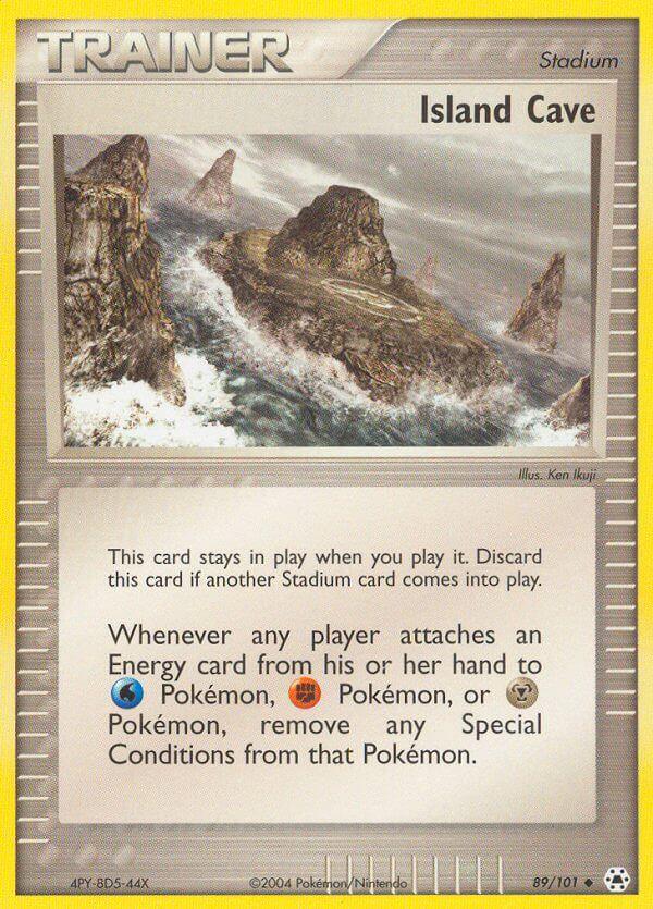 Carte Pokémon: Island Cave [Grotte island]