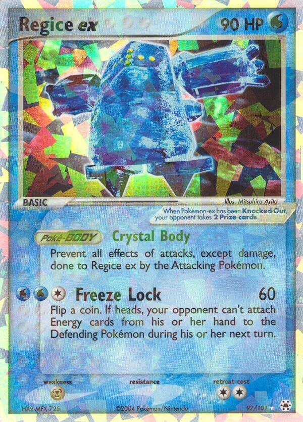 Carte Pokémon: Regice ex [Regice ex]