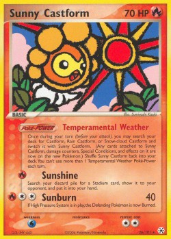 Carte Pokémon: Sunny Castform