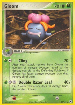 Carte Pokémon: Gloom