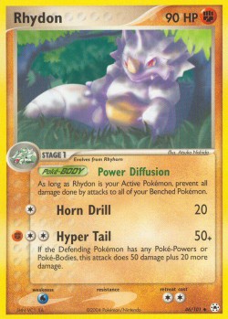 Carte Pokémon: Rhydon