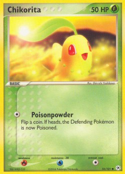 Carte Pokémon: Chikorita