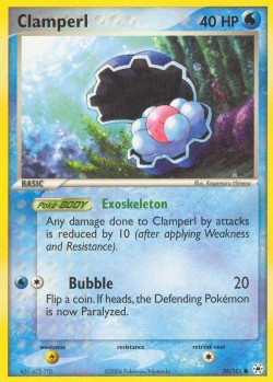 Carte Pokémon: Clamperl