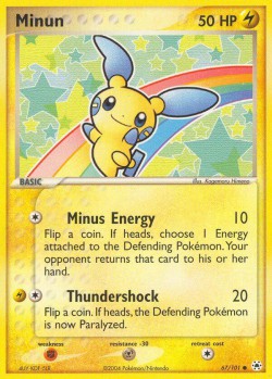 Carte Pokémon: Minun