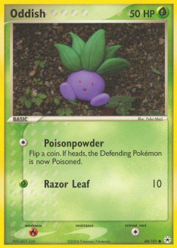 Carte Pokémon: Oddish