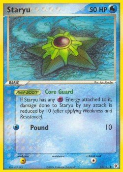 Carte Pokémon: Staryu