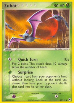 Carte Pokémon: Zubat