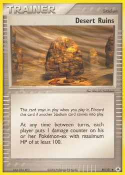 Carte Pokémon: Desert Ruins