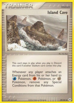 Carte Pokémon: Island Cave