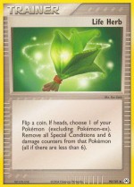 Carte Pokémon: Herbe sauveuse