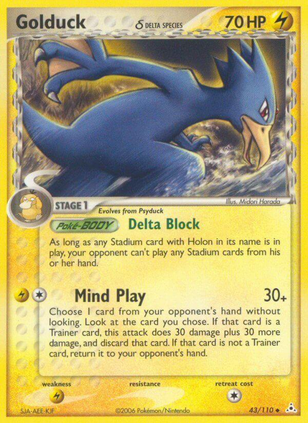 Carte Pokémon: Golduck δ [Akwakwak δ]