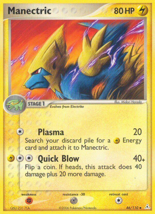 Carte Pokémon: Manectric [Elecsprint]