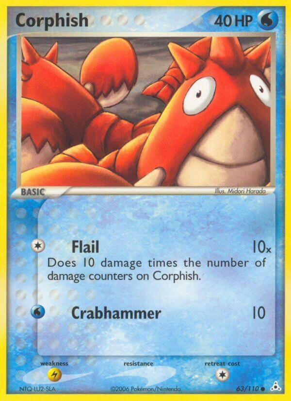 Carte Pokémon: Corphish [Écrapince]