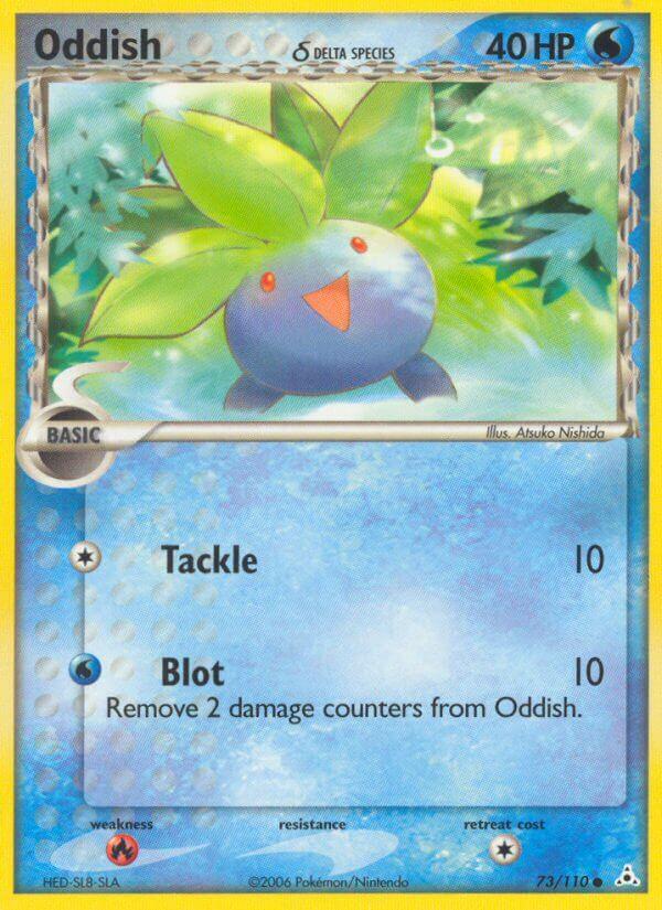 Carte Pokémon: Oddish [Mystherbe]