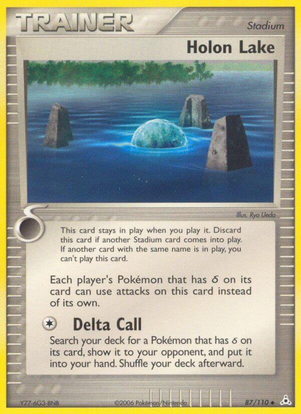 Carte Pokémon: Holon Lake [Lac Holon]