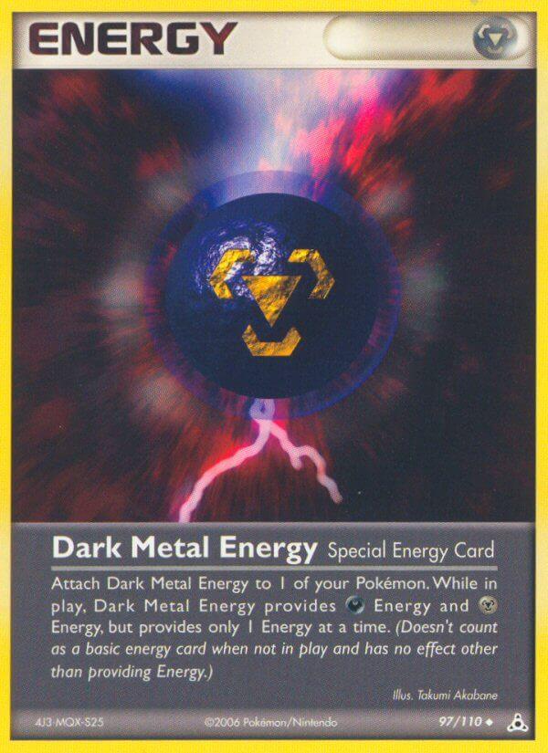 Carte Pokémon: Dark Metal Energy [Énergie Métal Obscur]