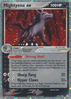 Carte Pokémon: Mightyena ex