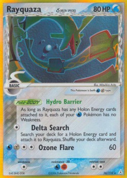 Carte Pokémon: Rayquaza δ