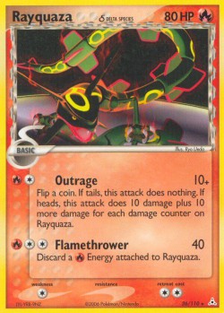 Carte Pokémon: Rayquaza δ