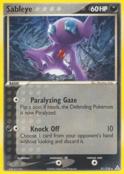 Carte Pokémon: Sableye