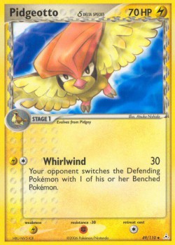 Carte Pokémon: Pidgeotto δ