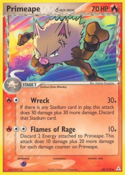 Carte Pokémon: Primeape δ