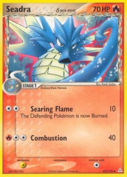 Carte Pokémon: Seadra δ