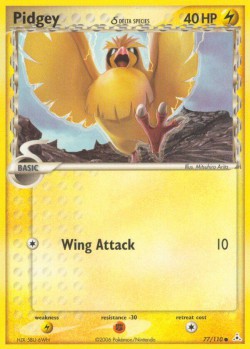 Carte Pokémon: Pidgey δ