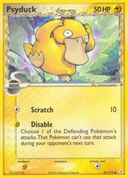 Carte Pokémon: Psyduck δ