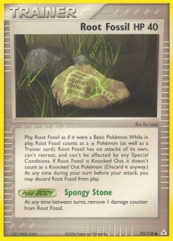 Carte Pokémon: Root Fossil