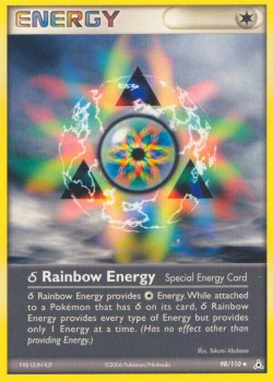 Carte Pokémon: δ Rainbow Energy