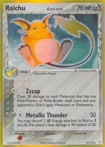 Carte Pokémon: Raichu