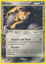 Carte Pokémon: Persian