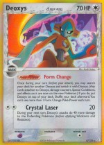 Carte Pokémon: Deoxys