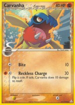 Carte Pokémon: Carvanha