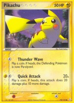 Carte Pokémon: Pikachu