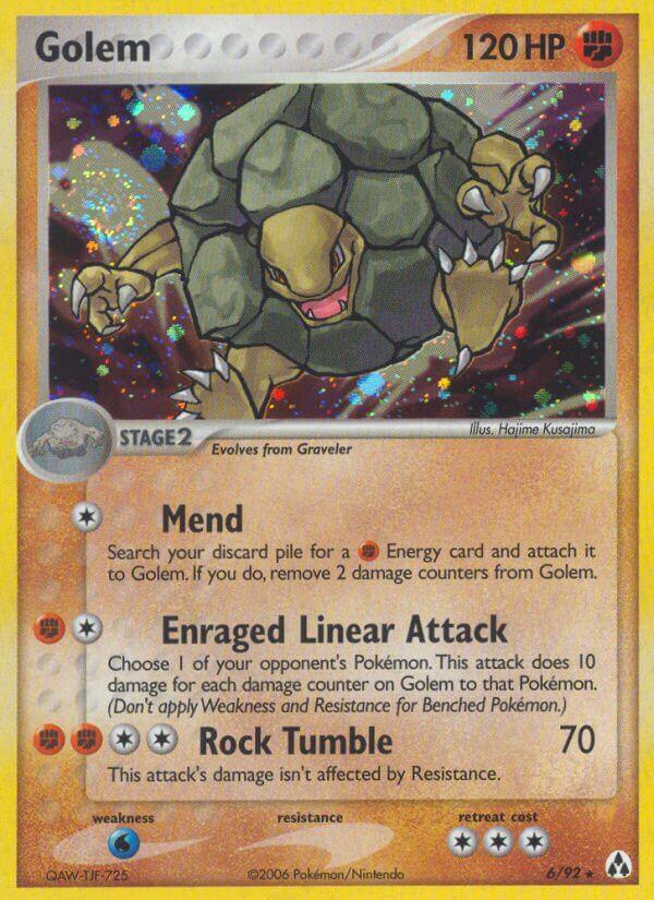 Carte Pokémon: Golem [Grolem]