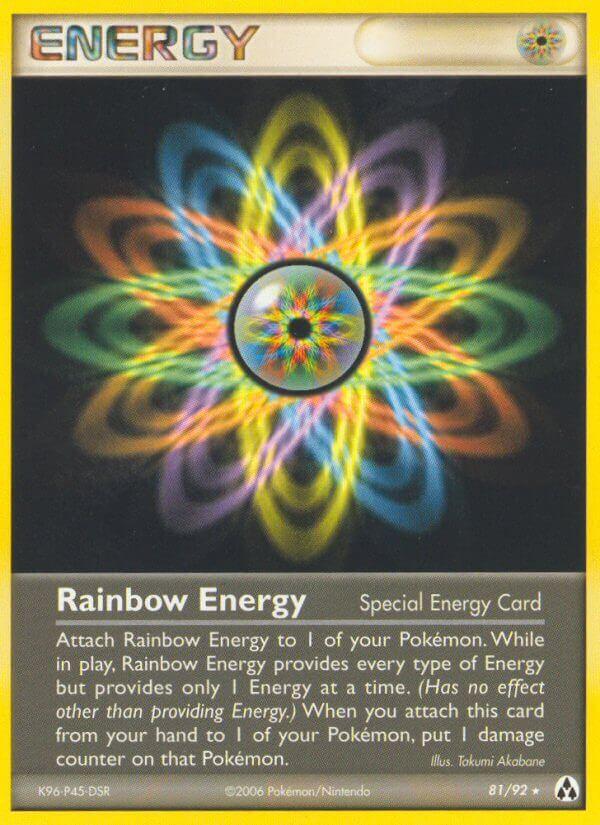 Carte Pokémon: Rainbow Energy [Énergie Multicolore]