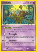 Carte Pokémon: Girafarig